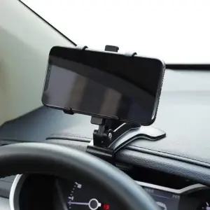 자동차 계기판 대쉬보드 집게형 스마트폰 거치대 iOu3+8Xfv