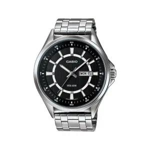 [신세계라이브쇼핑]카시오 MTP-E108D-1A 엔타이서 아날로그 남성 메탈 시계