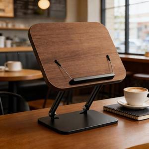 목재 회전 책꽂이 다기능 가능한 확장형 조절 원목 책장 북엔드