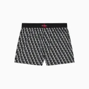 [롯데백화점]캘빈클라인 CK 그래픽 우븐 슬림 박서 (NM3000-2OK)