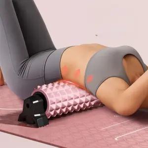 돌기 폼롤러 벽 스트레칭 지압 근막이완 마사지 요가 필라테스 폼룰러 흡착