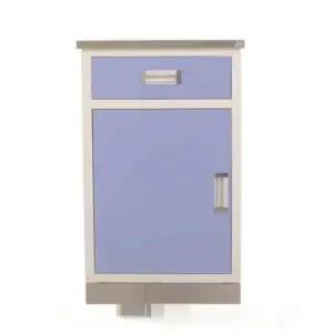 병원식탁 침대테이블 높이조절 사이드테이블 환자용 이동식 SHD-814 스테인리스 스틸 상판