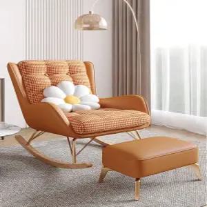 북유럽 1인용 카페 실내 흔들 싱글 스윙쇼파 흔들의자 발코니