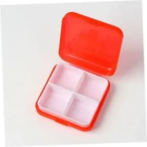 휴대약통 메이컬4칸미니알약케이스알약보관여행용약통