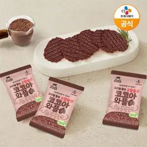 아이누리 우리밀함유고칼슘코코아와플 16gX20개입 320g 3개입 5개입