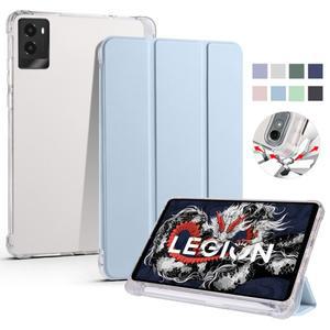 Lenovo Legion Y700  케이스 펜 홀더 포함 용 2nd 3rd Gen PU 가죽 접이식 스탠드