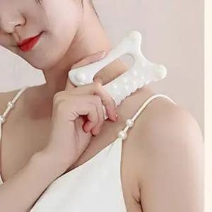 얼굴 림프 마사지기 괄사 바디 페이스 마사지 승모근