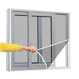 [콩심팥심]창문용 셀프 부착 모기장 방충망 벌레 차단 찍찍이 설치용