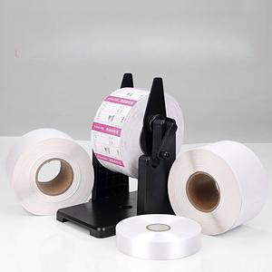 라벨거치대 대형 바코드 용지 머신 라벨 25mm 프린터 스탠드 종이코어 리와인더