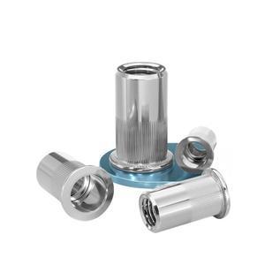 304 스테인레스 스틸 리벳 너트 인서트 플랫 헤드 나사 리베터 건 도구 녹슬지 않는 M3 M4 M5 M6 M8 M10 20