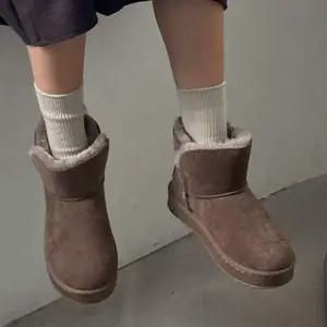 겨울 FW088958 방한 3컬러 스타일 여자 여성 4CM 숏 절개라인