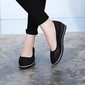 여성 EB539600 슬립온 오피스 병원 간호사 학교 발편한 푹신한