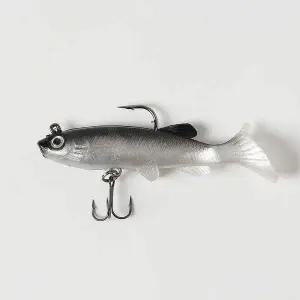 웨이트훅 쉐드웜 루어 지그 갈치 배스낚시 블랙화이트