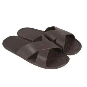 브라운 BJ059357 크로스 층간소음방지 쿠션 거실화 실내화 실내