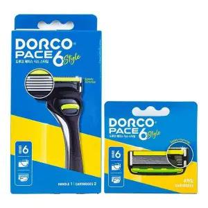 [셀러에이드]ToB 도루코 페이스 6 스타일 6중날 면도기 면도날 6개