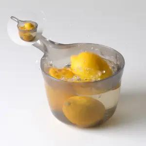 플라스틱 양동이 바가지 욕실 대 물바가지 3컬러 쌀