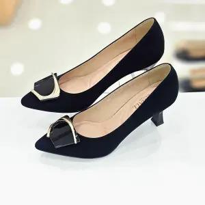 [탠디]여성 쿠션 스틸레토힐 금장식 구두 TD126008W31SS74X