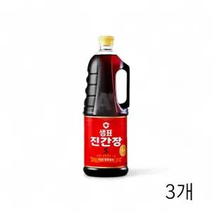 샘표식품 진간장 S 1.7L X 3개 만능 집간장 장아찌용