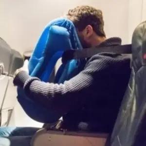 비행기 여행 쿠션 용 기내목베개 장거리 앞취침 앞취침베개