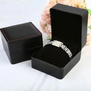 [셀러에이드]심플 손목시계 보관함 블랙 컬러 케이스