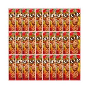 [롯데웰푸드]의성마늘 직꾸닭 매콤레드 100g x30개