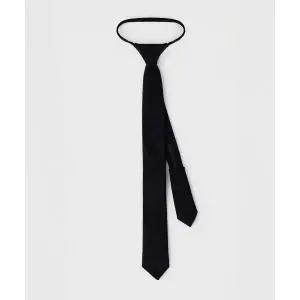 매장정품 NUART STUDIO 울 터치 솔리드 슬림핏 오토매틱 타이_블랙