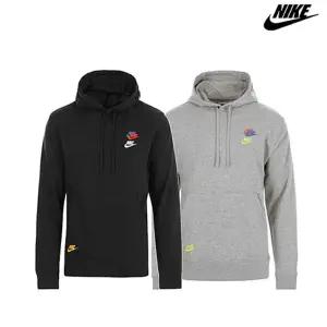 나이키 에센셜 멀티로고 후드티 DD4666-010 DD4666-063