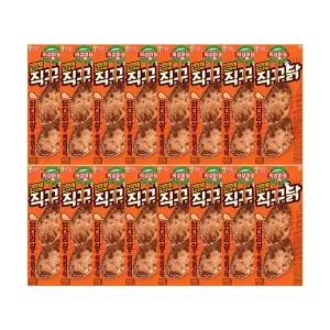 [롯데웰푸드]의성마늘 직꾸닭 리얼간장 100g x16개