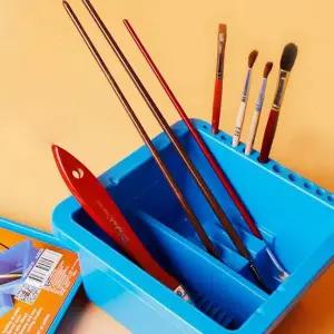 수채화 페인트 용기 미술용 물감 물통