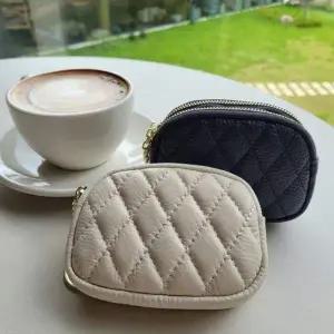 소가죽 여성용 미니 크로스백 동전지갑 파우치 가방