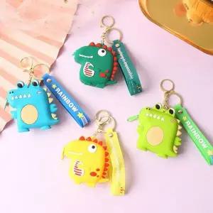 공룡 모양 실리콘 미니 동전 지갑 장난감 케이스