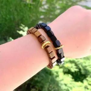 불교 명상용 염주 팔찌 남녀 겸용 순금 골드 반지