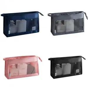 [콩심팥심]여행용 휴대 세면도구 가방 욕실 목욕 파우치 워시백