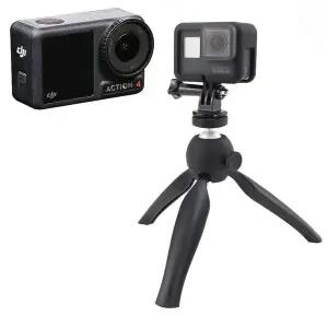 [골드스마일]소형촬영기 볼헤드 삼각대 셀카봉 카메라핸들