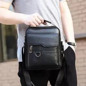 베이직 디자인 남성용 가죽 데일리 숄더 크로스백 백팩 핸드백다이어리케이스 여자핸드백