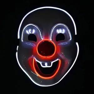 광대 가면 LED 마스크