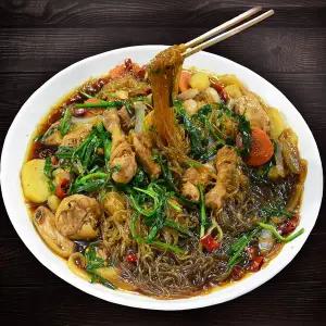 [자연에더]안동찜닭 3~4인분 / 총 1340g 야채세트 제외 무게