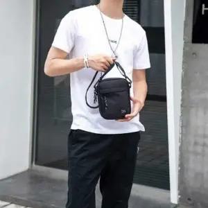 남성용 초경량 실용 데일리 옥스퍼드 미니 여행용 크로스백 숄더가방 미니크로스백