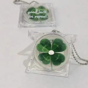 행운 cd 플레이어 키링