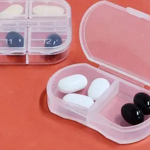 [에이치플러스몰]미니 2칸 알약 케이스