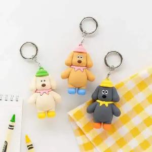 찰리 실리콘 키링 사무용품