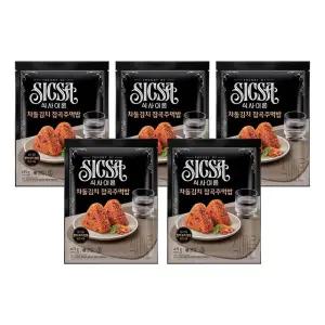 식사이론 차돌김치 잡곡주먹밥 475g (95gx5ea)x5개