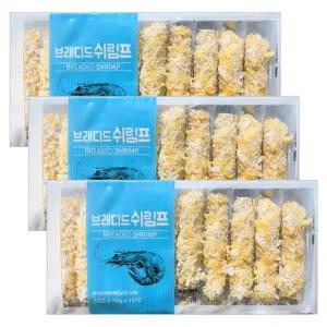 맘스터치 브래디드 쉬림프 300g x 3개