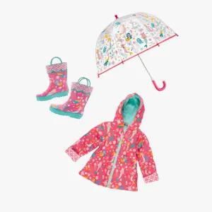 클리어 레인3종 SET 인어공주 / 우비,우산,장화
