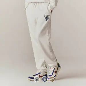 112957 브러시드 프린트 테리 조거 팬츠