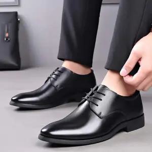 남성 STL288H4 데일리 유광구두 고급 신사화 정장구두 남자로퍼