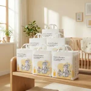 모모래빗 낮기저귀 컴포트핏 팬티 기저귀 대형 8팩 (팩당 28매)