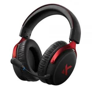 프리플로우 게이밍 헤드셋 유무선 블루투스 AI 마이크 레드블랙