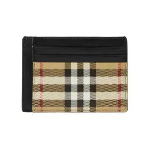 [버버리] 빈티지 체크 머니 클립 카드 케이스 135135350