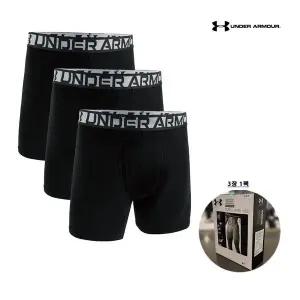 [매장정품] [언더아머(백)]남성 Tech 6인치 드로즈 팬티 블랙 1387429